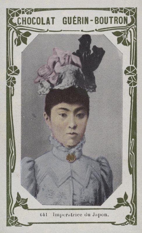Imperatrice do Japão (foto colorida) de French School
