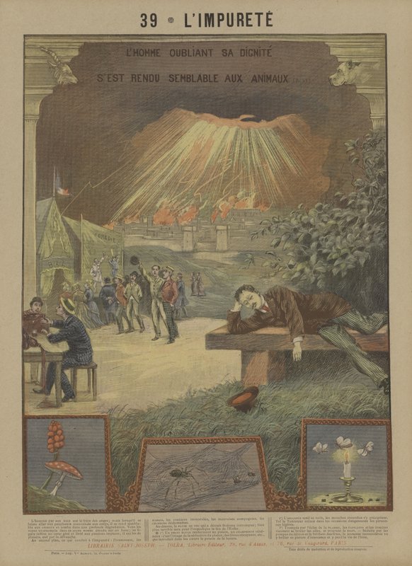 Impureza (cor litho) de French School