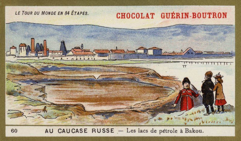 No Cáucaso russo - os lagos de petróleo de Baku de French School