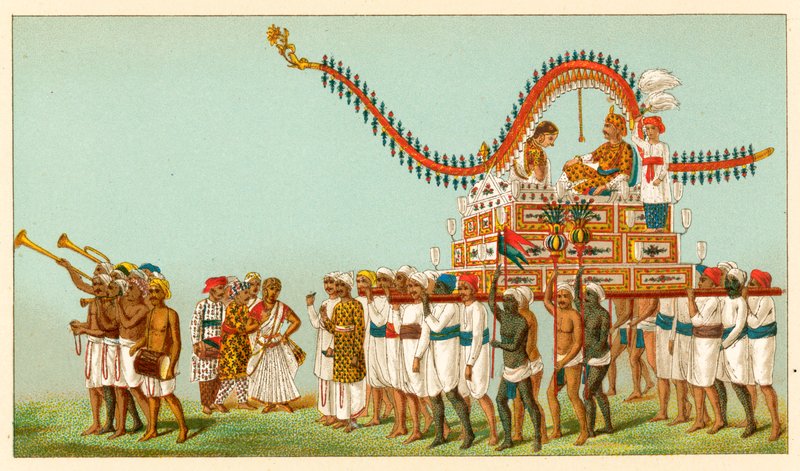 Traje da Índia de French School