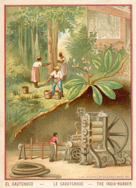 Borracha indiana (chromolitho) de French School