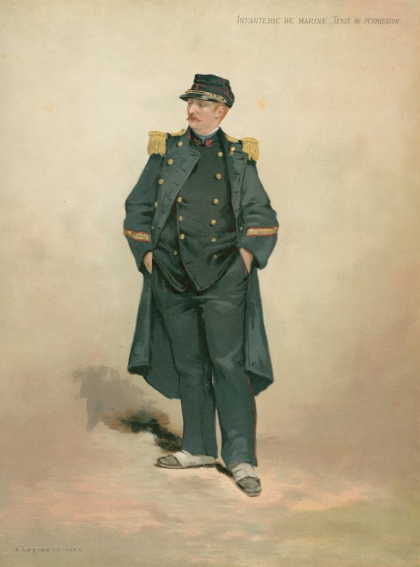 Infantaria Naval, Segurando Permissão de French School
