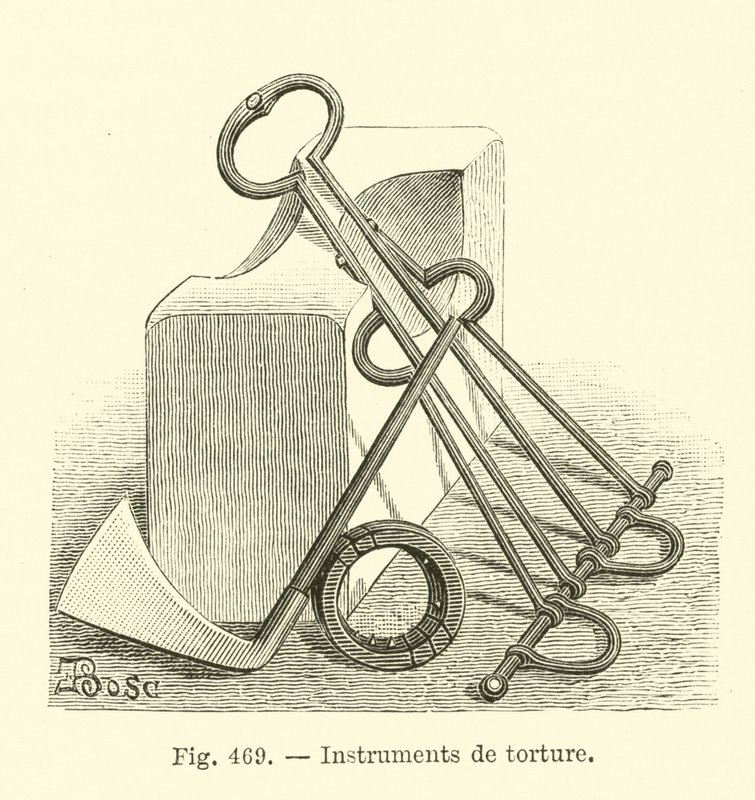Instrumentos de tortura de French School