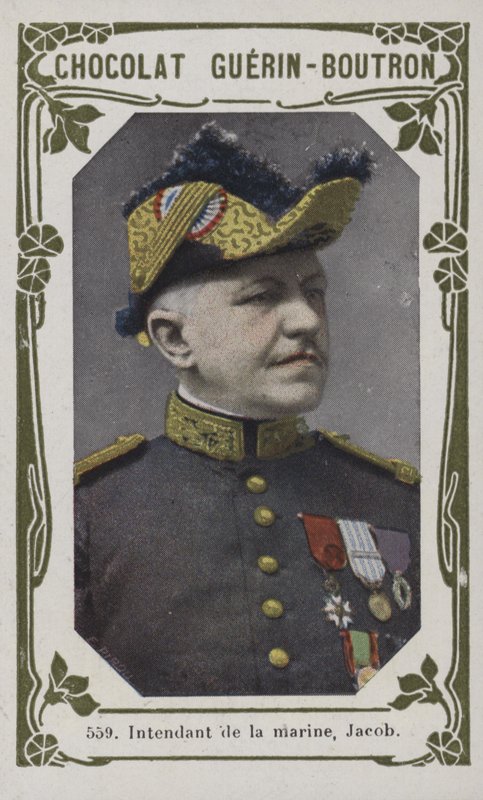Comissário Naval, Jacob (foto colorida) de French School