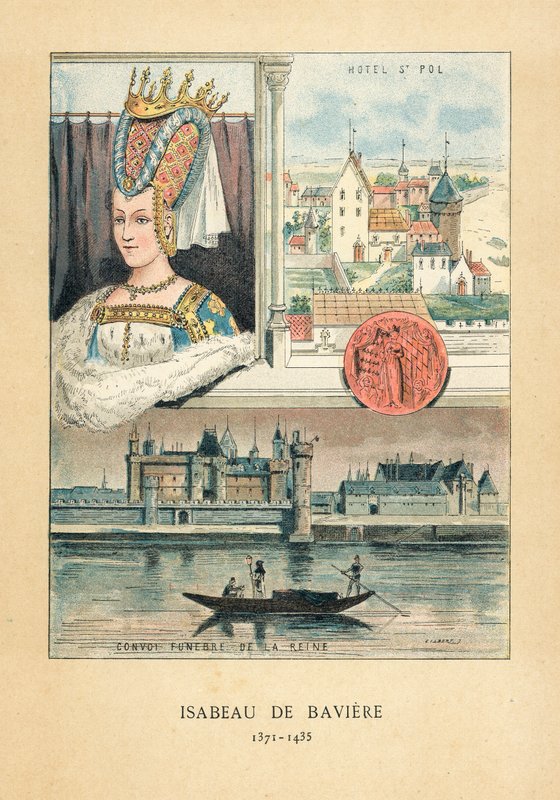 Isabeau da Baviera de French School