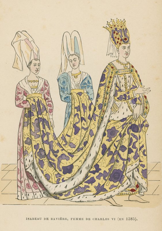 Isabeau da Baviera de French School