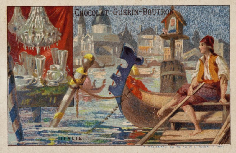 Itália (chromolitho) de French School