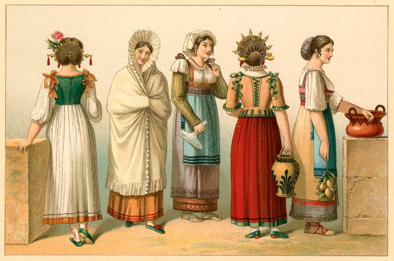 Fato de Itália de French School