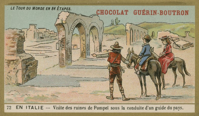 Itália: visitando as ruínas de Pompéia com um guia local de French School