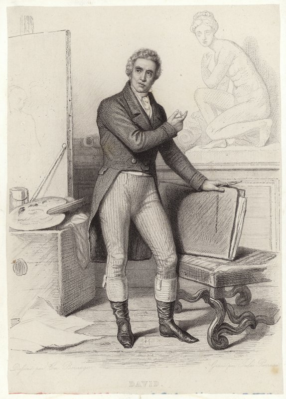 Jacques-Louis David, pintor francês de French School