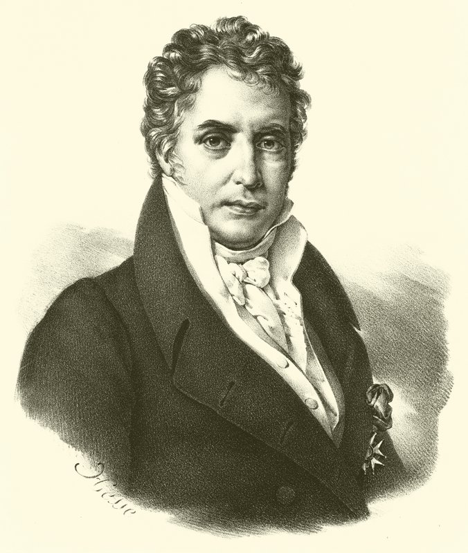 Jacques-Louis David, retrato (gravura) de French School