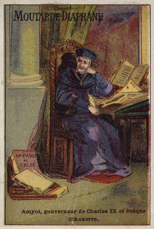 Jacques Amyot, escritor e tradutor do Renascimento francês e bispo de Auxerre de French School