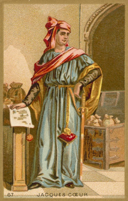 Jacques Coeur, comerciante francês de French School
