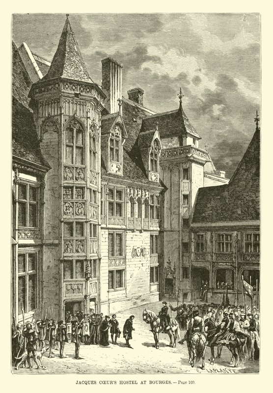 Jacques Coeurs Hostel em Bourges de French School