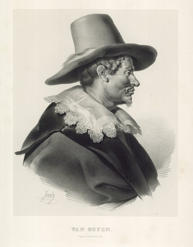 Jan van Goyen, artista holandês de French School