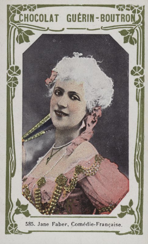 Jane Faber, comédia-francesa (foto colorida) de French School