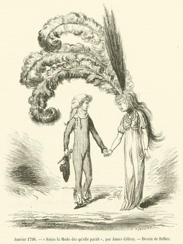 Janeiro 1796, Apreender a Moda assim que ela aparece (gravação) de French School