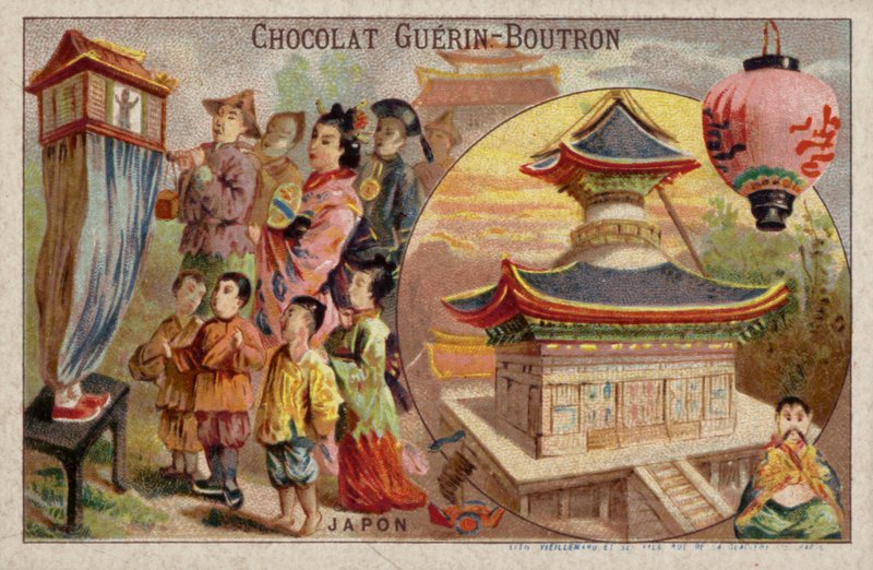 Japão (chromolitho) de French School