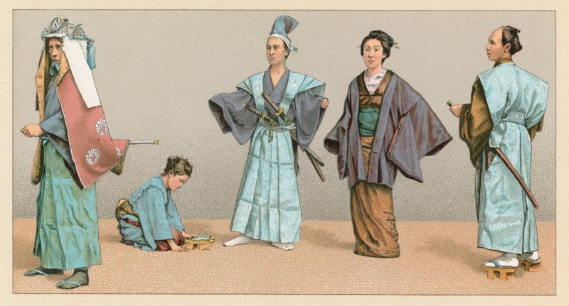 Traje do Japão de French School