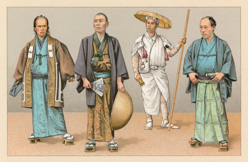 Traje do Japão de French School