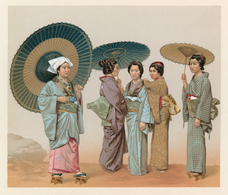 Traje do Japão de French School