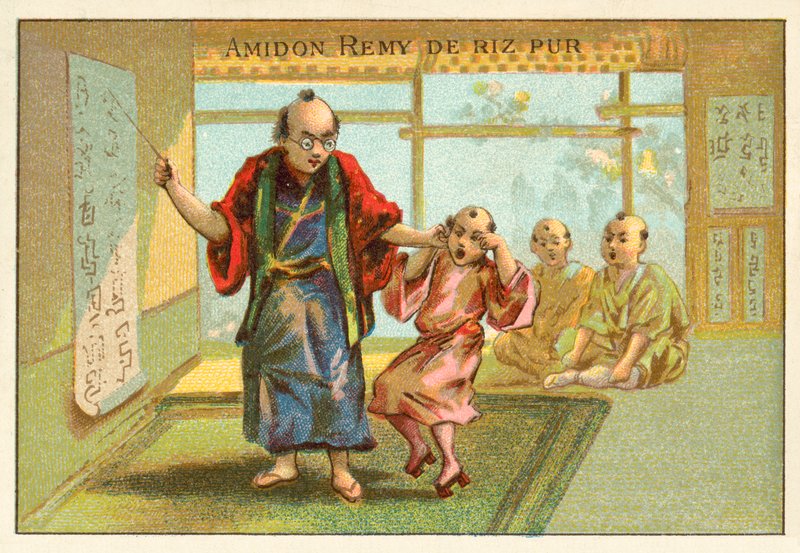 escola japonesa (chromolitho) de French School