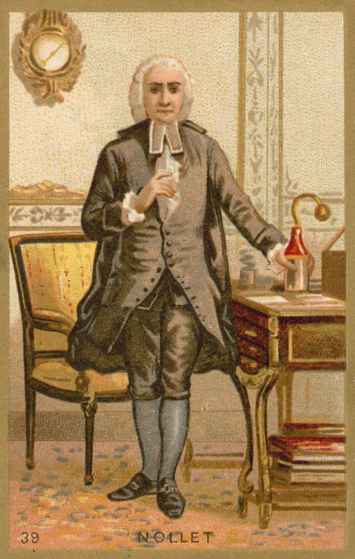 Jean-Antoine Nollet, clérigo e físico francês de French School