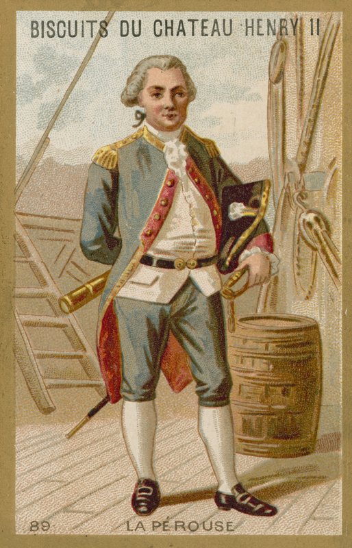 Jean-François de la Perouse, oficial da marinha francesa e explorador de French School