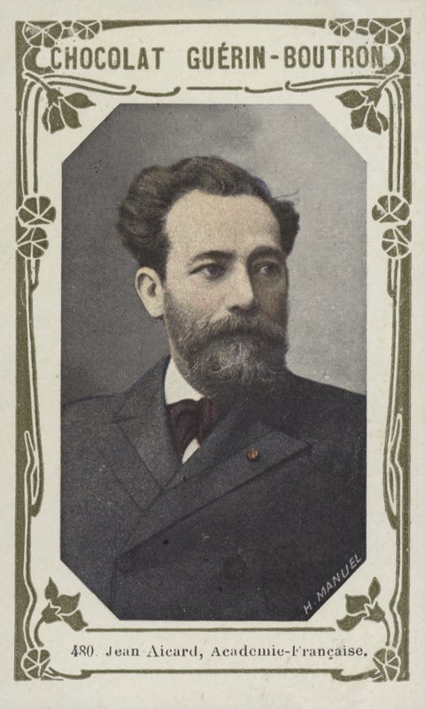 Jean Aicard, Academie-Francaise (foto colorida) de French School