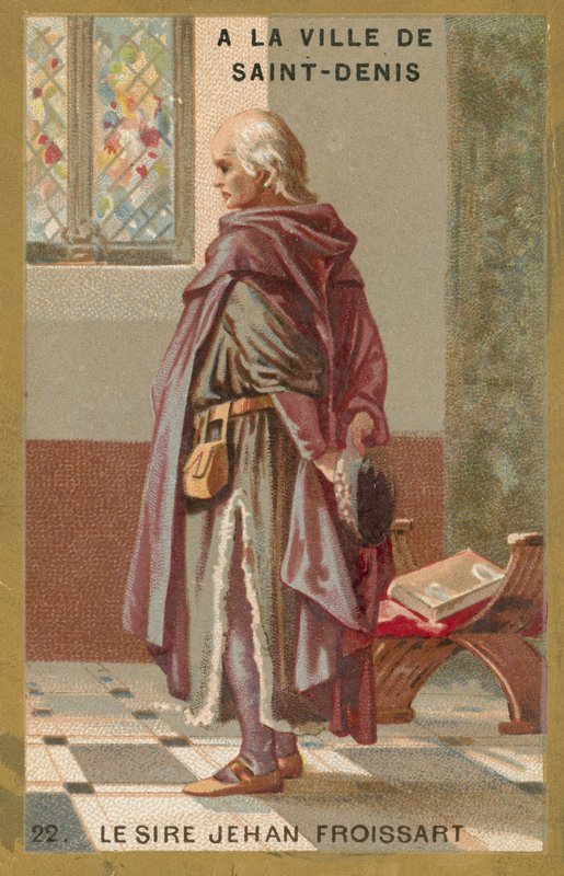 Jean Froissart, escritor francês de crônica de French School
