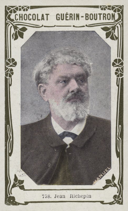 Jean Richepin (foto colorida) de French School