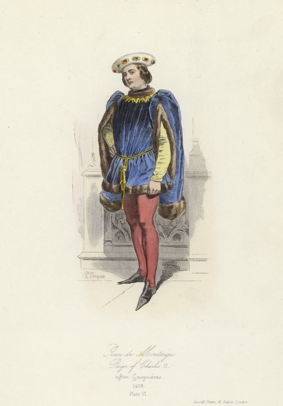 Jean de Montagu, Grão-Mestre da França, Reino de Carlos VI de French School