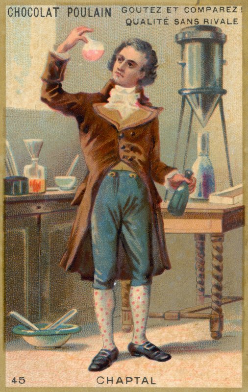 Jeanne-Antoine Chaptal, Químico de French School
