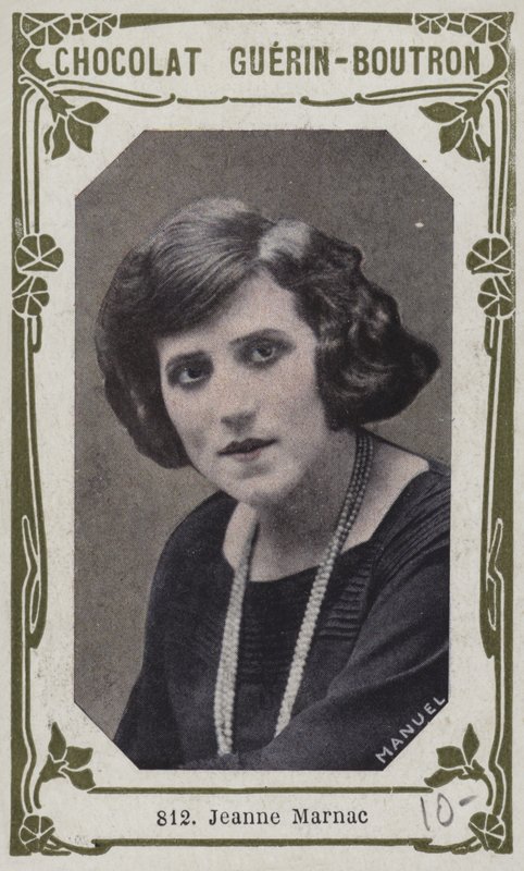 Jeanne Marnac (foto colorida) de French School