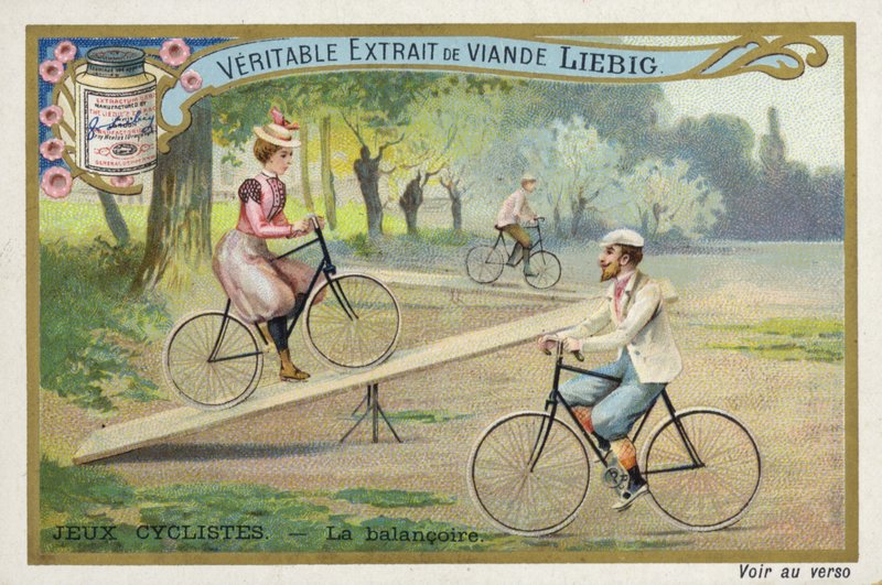 Jogos de Ciclismo, Balanceamento em uma gangorra de French School