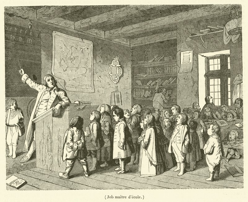 Professora (gravura) de French School