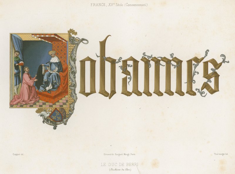 João, Duque de Berry de French School