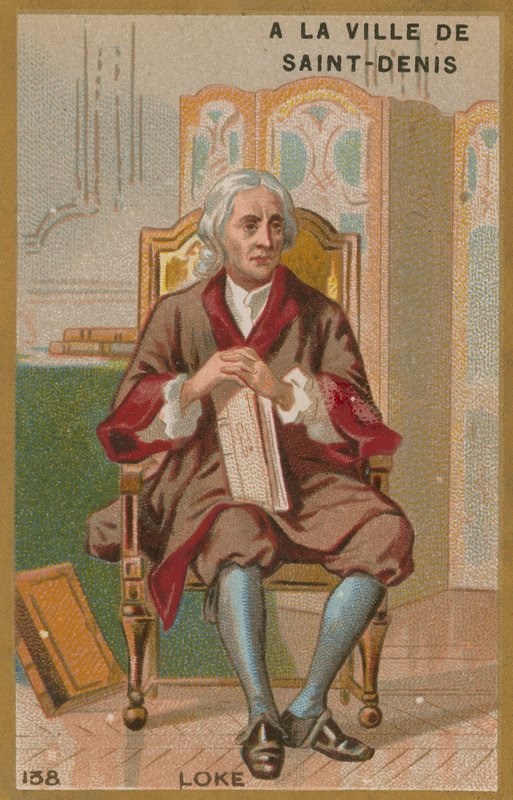 John Locke, Inglês filósofo do Iluminismo de French School