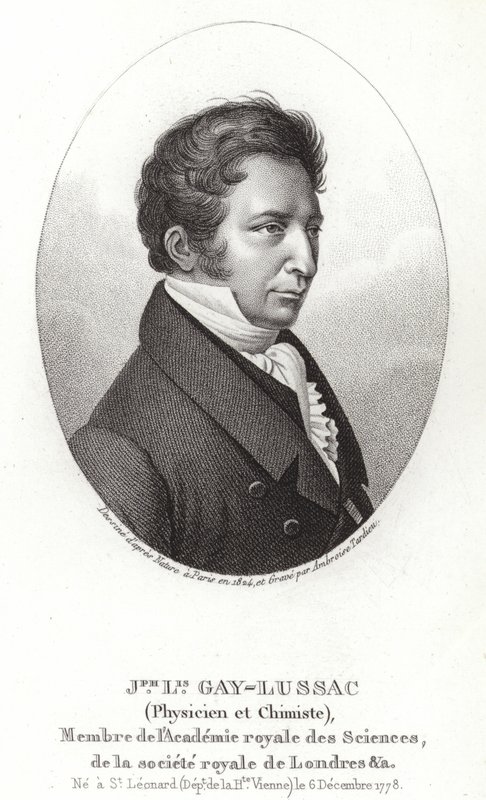 Joseph Louis Gay-Lussac de French School