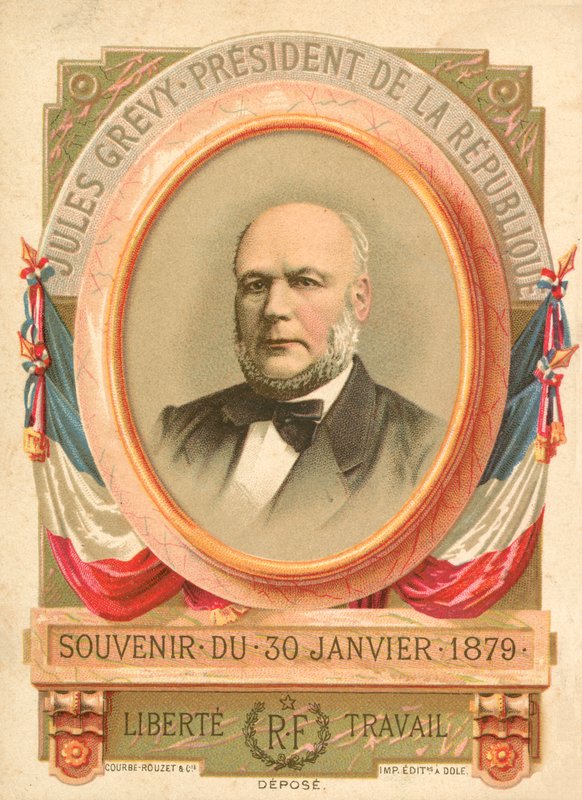 Jules Grevy, presidente da França, 1879 de French School