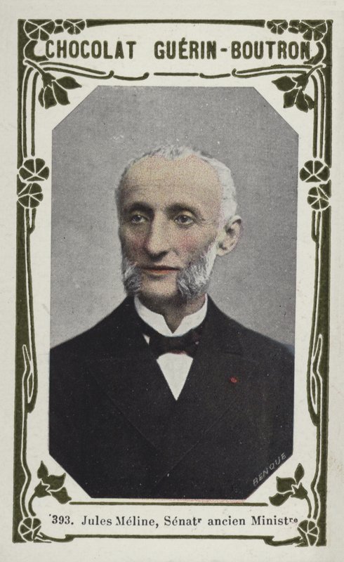 Jules Meline, senador ancien Ministre (foto colorida) de French School