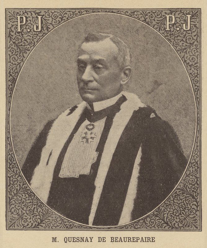 Jules Quesnay de Beaurepaire, juiz francês de French School