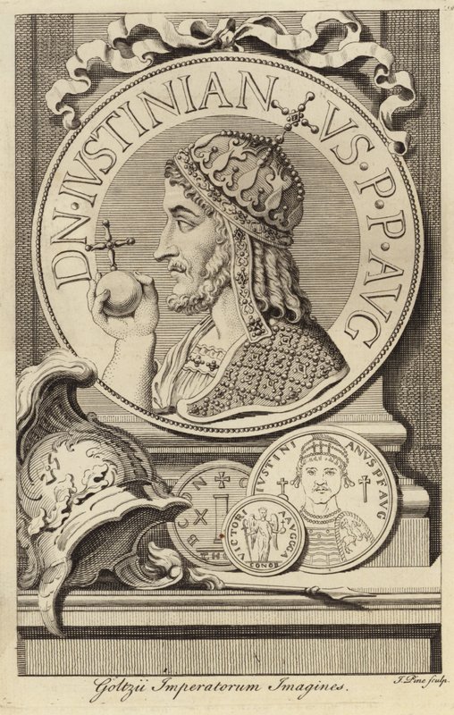 Justiniano I, o Grande de French School