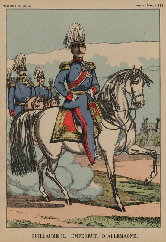 Kaiser Wilhelm II da Alemanha de French School