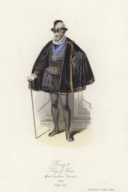 Rei Henrique IV da França de French School