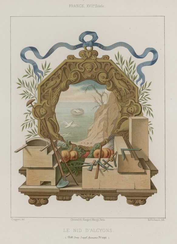 Ninho de Martim-pescadores de French School