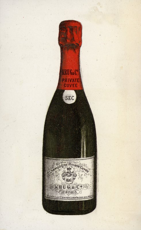 Champanhe Krug de French School