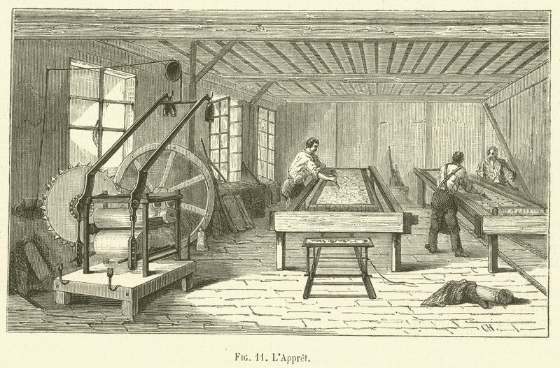 O Appret (gravura) de French School