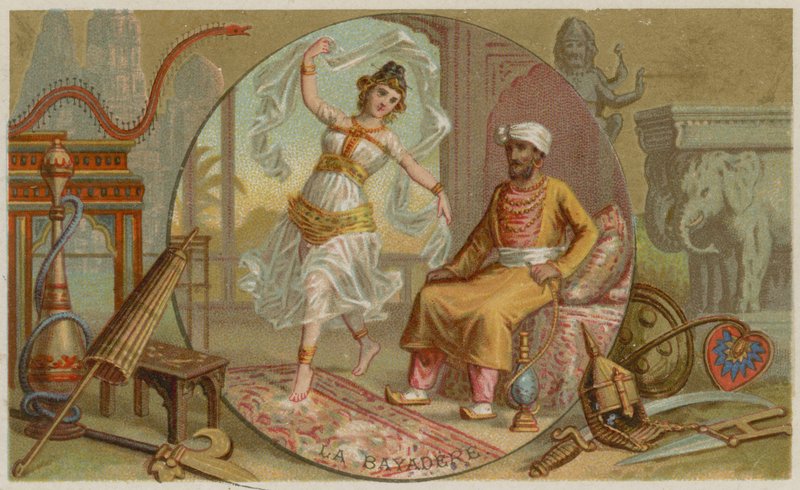 La Bayadere de French School