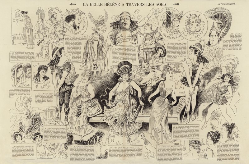 La Belle Helene através dos tempos de French School